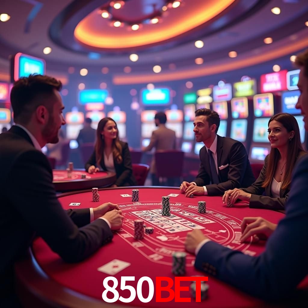 Interface do App 850bet